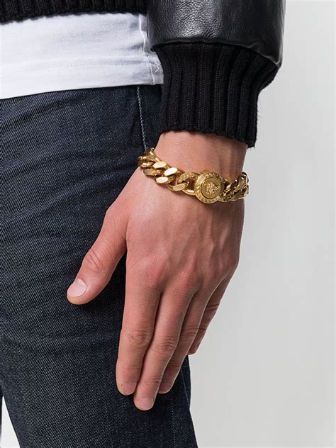 браслет versace мужской|farfetch versace bracelet.